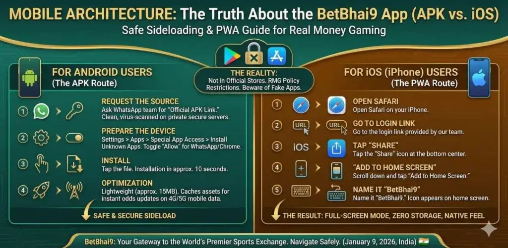 Mobile architecture the truth about the betbhai 9